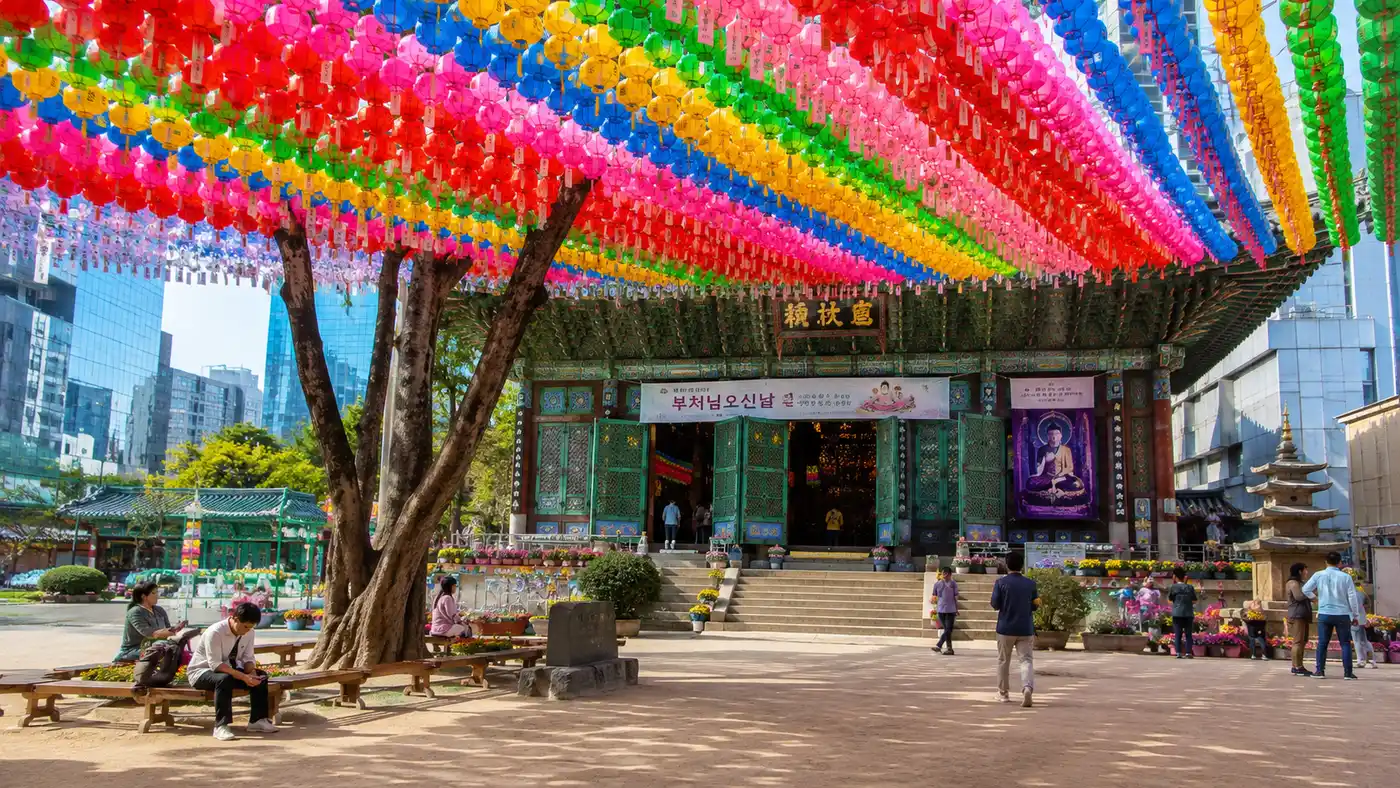 Jogyesa Temple Festivals, Temple Stay & Things to Do
